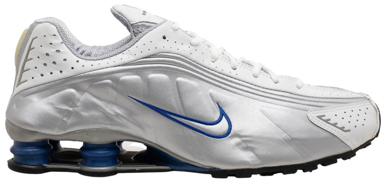 Nike Shox R4 Metallic Silver Royal for Sale | Authenticity Nike Shox R4 Metallic Silver Royal for Sale | Authenticity