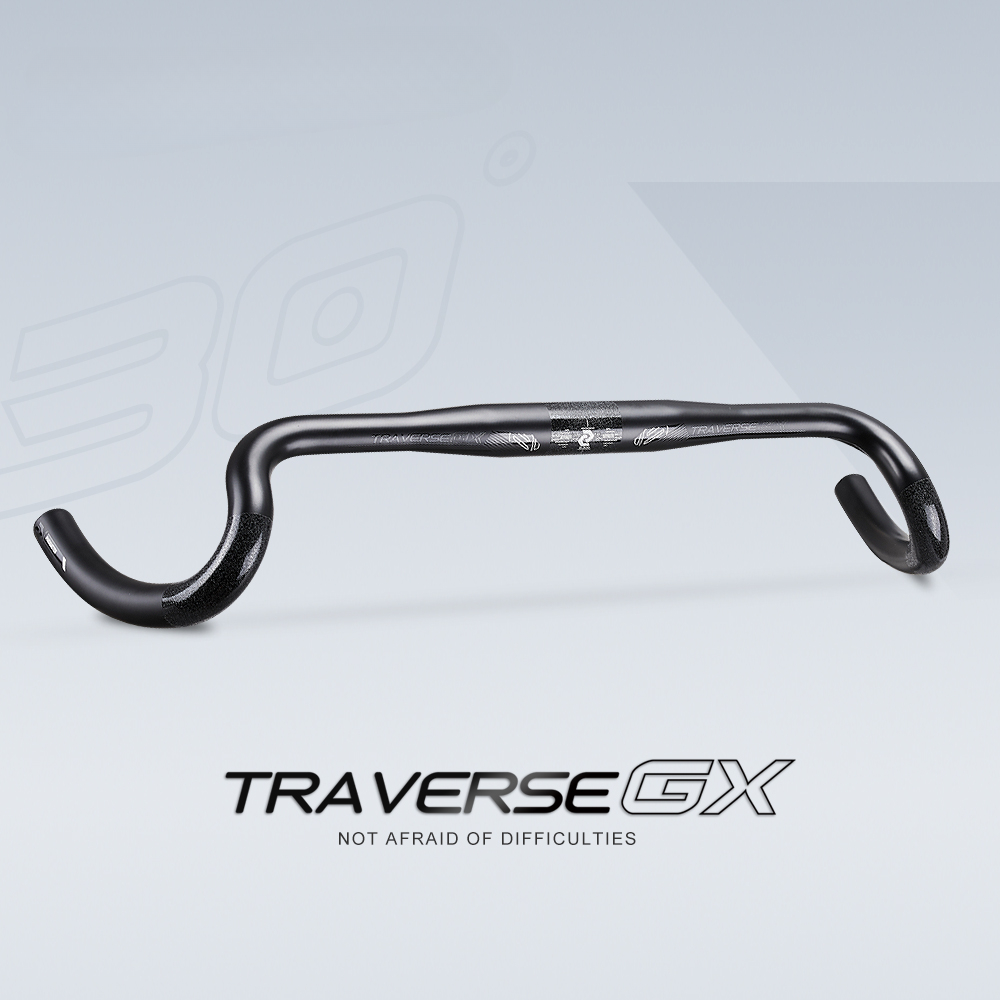 Carbon Fiber Gravel Bike Handlebar DI2 City Racing Bike Handlebar