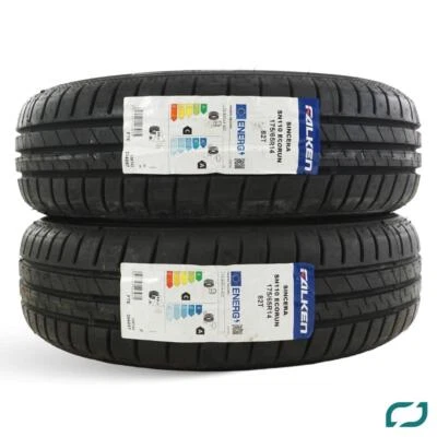 2x 175/65R14 82T Sommerreifen Falken Sincera SN110 EcoRun DEMO Reifen 2022 - Bild 1 von 4