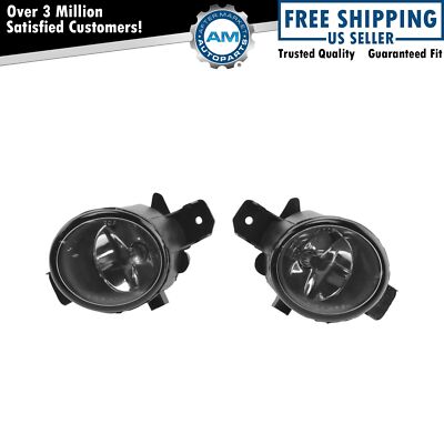 Performance Clear Lens Fog Light Pair Set for Altima Sentra Maxima Rogue New