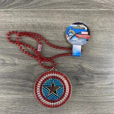 Marvel American Dream Necklace Halloween Costume Cosplay Accessory Plastic