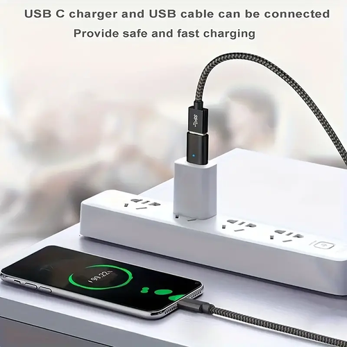 OTG USB C auf USB 3.0 Adapter Konverter iOS Typ C Male auf USB3.0 Female Adapter - Afbeelding 2 van 12