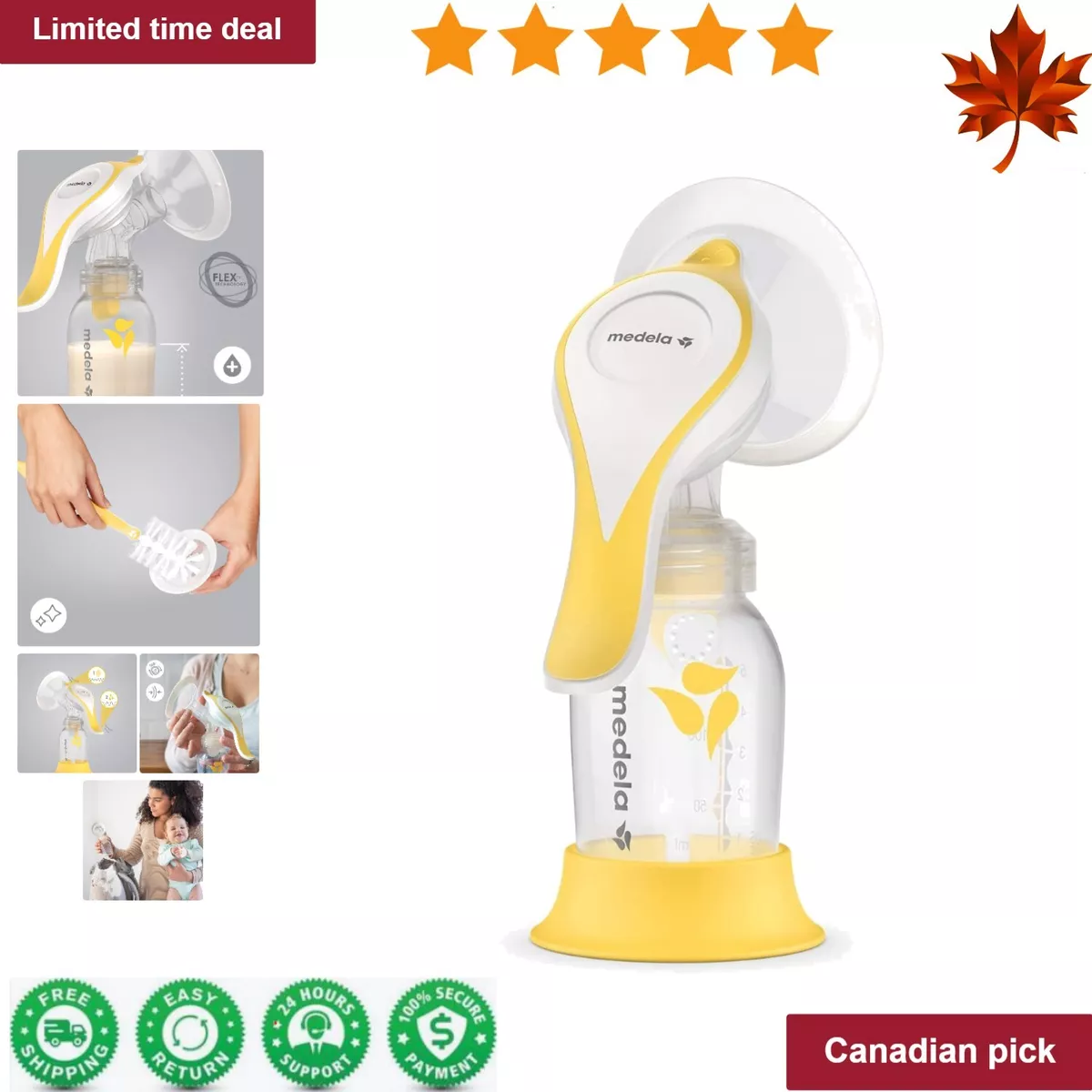 Manual breast pump deals