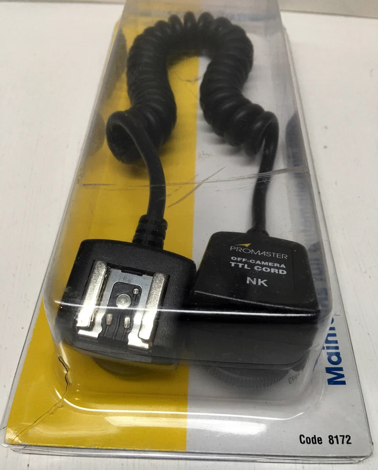 Promaster Flash Ext.Cord-Off-Camera TTL For Nikon New! - Image 2 of 3
