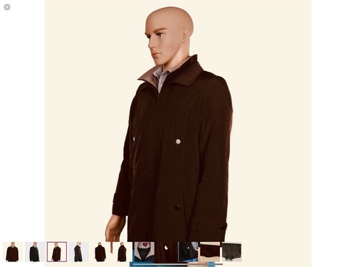 Gallery Men’s Brown Utility Jacket Outdoor Workwear Size Medium - Picture 3 of 11