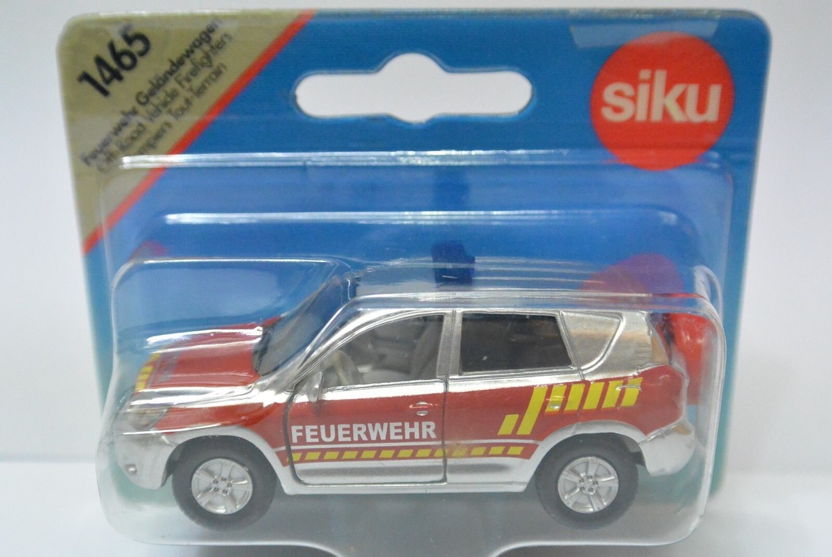 Siku Super 1465 Toyota Rav4 Off-road Terrain Vehicle Firefighters