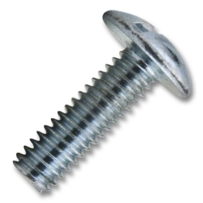 #8-32 x 5/8'' Zinc Plated Phillips/Slot Drive Truss Head Machine Screws(1000 pcs)