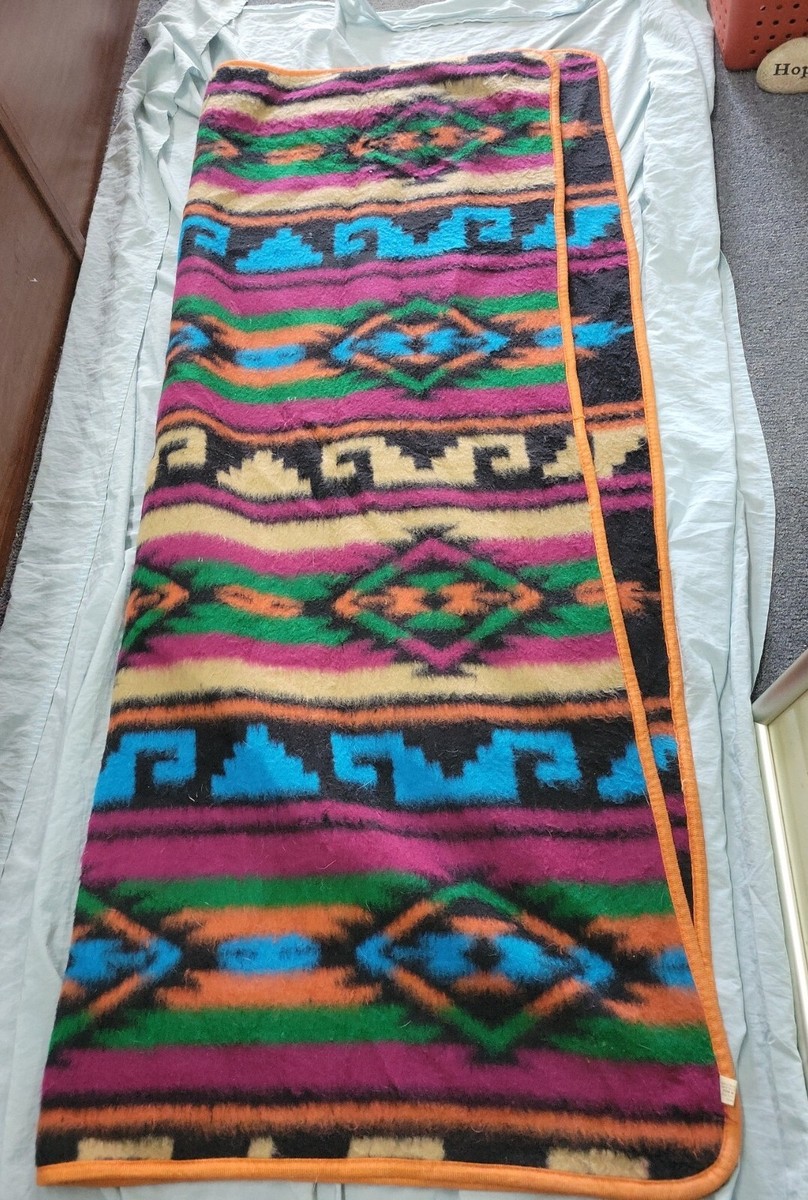 EL Paso Saddle Blanket Co 90%Acrylic 10% Polyester Made In India