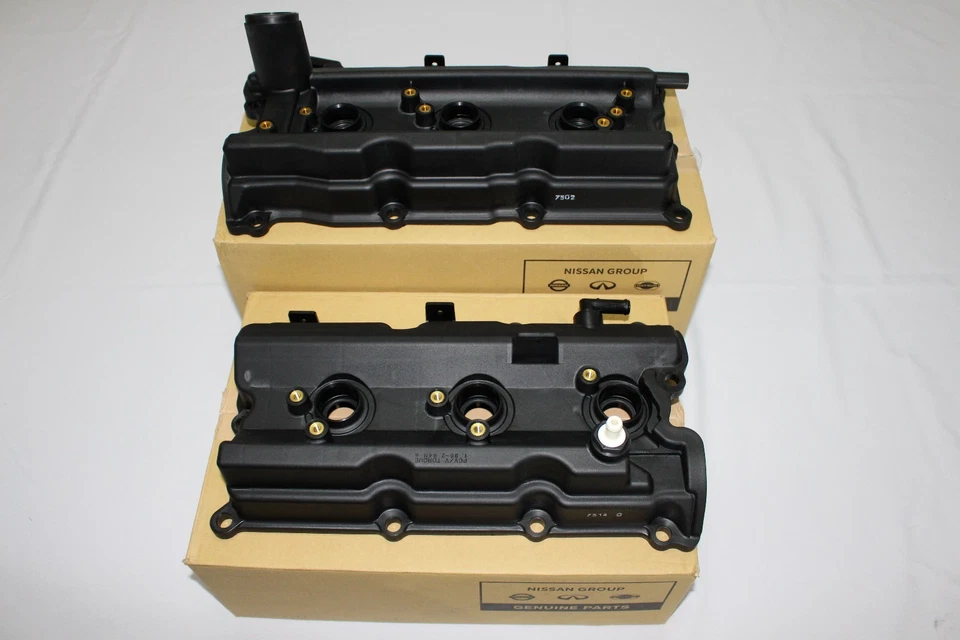 Juego de cubiertas de válvula OEM Nissan 350Z Infiniti G35 M35 FX35 2003-2008 VQ35DE V6 3,5 L Foto 3 de 4