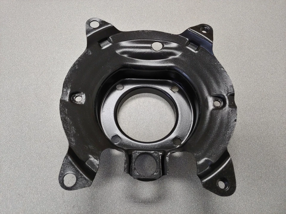 BONITO USADO ORIGINAL GENUINO PORSCHE 911 912 ZAPATA DE FRENO TRASERO PLACA DE MONTAJE #2 Foto 4 de 4