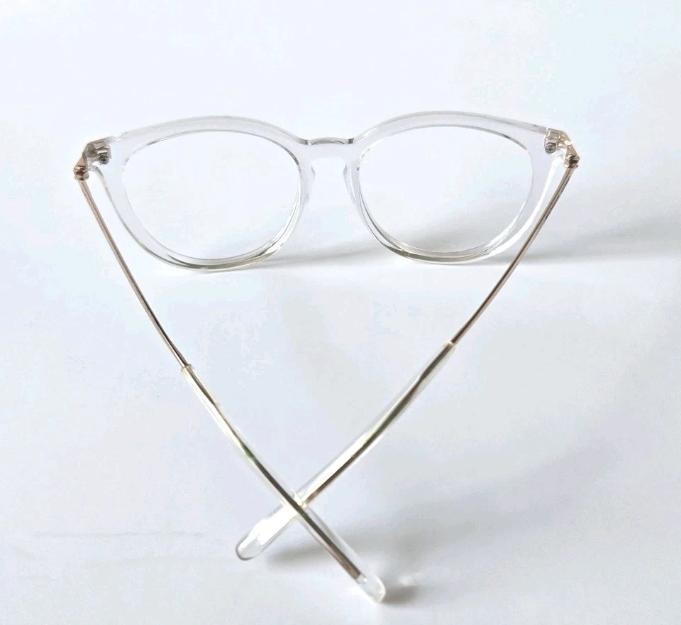 MARCOS DE GAFAS MICHAEL KORS MK4074 QUINTANA 3050 ORO TRANSPARENTE REDONDOS 51-16-140 Foto 4 de 4