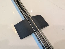 Railroad Crossing for N Scale Bachmann EZ Track Tack  3D printed ~1.5" Black