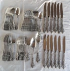 (69) Pcs Oneida Michelangelo Cube mark Stainless flatware set MINT condition