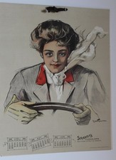 Calendario Schrafft's Chocolate 1906 - Chase Emerson