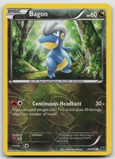 Pokemon Card Bagon (54) REVERSE HOLO  XY - Roaring Skies 54/108