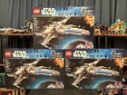 Lot of 3 Brand New LEGO Star Wars: New Republic X-Wing Starfighter Sets (75460)