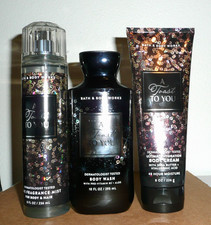 NEW - A TOAST TO YOU Fragrance Mist, Body Wash, Body Cream - Bath Body Works