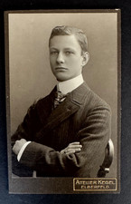 CdV Foto wohl Bruno Haarhaus Atelier Kegel Elberfeld Wuppertal (B2032)