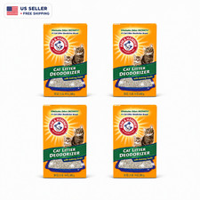 Arm Hammer Cat Litter Deodorizer Eliminator 30oz Odor Control 4 Pack