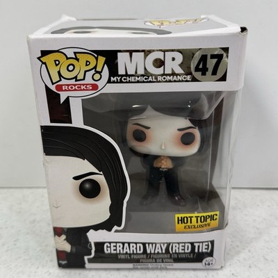 Funko Pop My Chemical Romance Gerard Way (Red Tie) 47 Vinyl Figure (BOX DAMAGE)