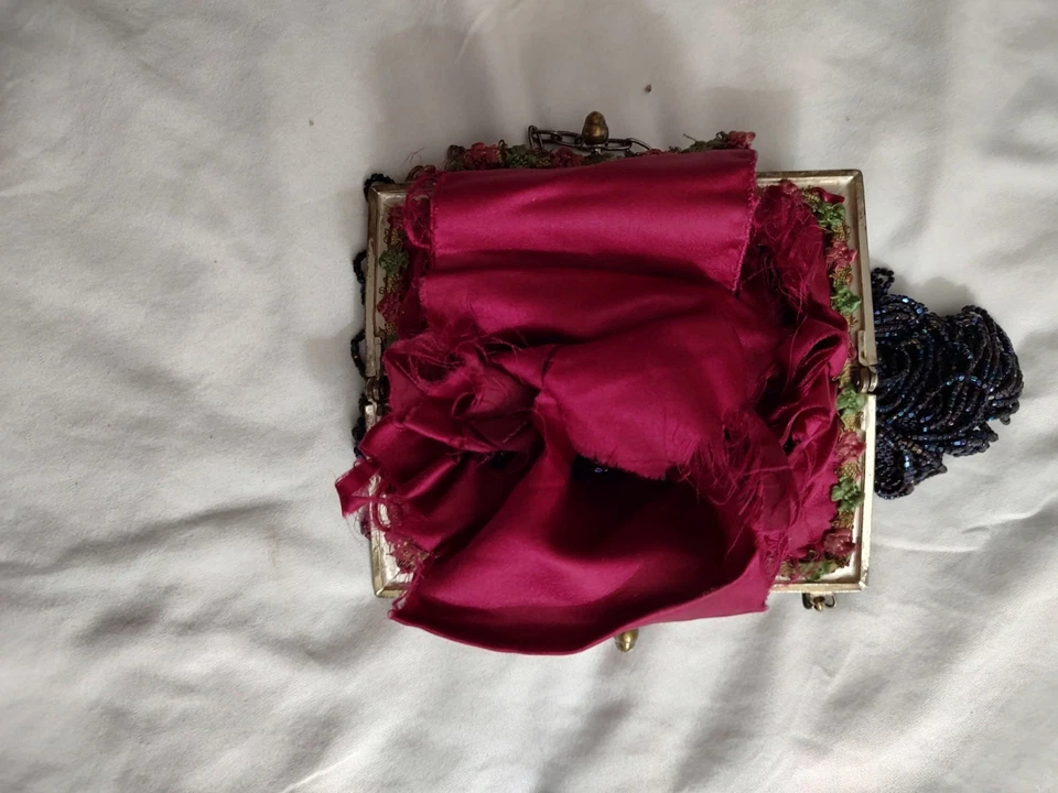 Cartera de pan francesa vintage 1920/1930 Foto 3 de 4