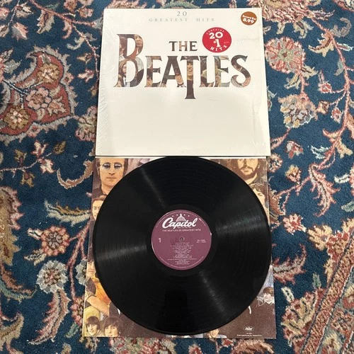 The Beatles 20 Greatest Hits 1982 Capitol SV-12245 Vinyl Record LP Shrink
