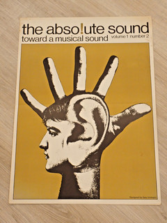 The Absolute Sound Poster Vol 1 No 2 1973 Vintage Audiophile Gary Viskupic Art
