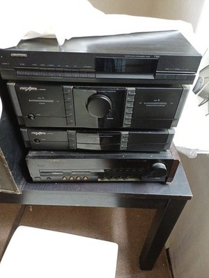 Grundig fine arts verstärker A 905 + tuner + doppelcassette+ cd laufwerk