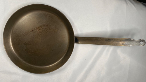 Matfer Bourgeat Black Steel Crêpe Pan – Carbon Steel – Made in France – Size 24