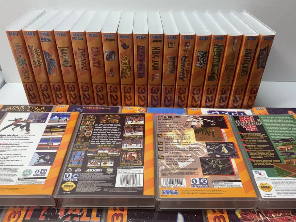 Sega 32x Universal Game Case Bundle *NO GAMES* READ DESCRIPTION - Image 3 of 4