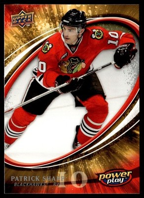 2008-09 Upper Deck Power Play Box Set Patrick Sharp Chicago Blackhawks #63