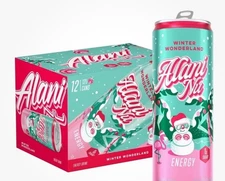 Alani Nu Energy Drink - Winter Wonderland  12 Cans 12 Fl. Oz. Each