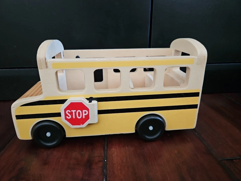 Autobús escolar Melissa & Doug con figuras  Foto 4 de 4