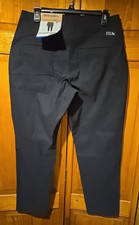 Eddie Bauer Women's Horizon Straight Ankle Pant  Black  Size 10  NWT
