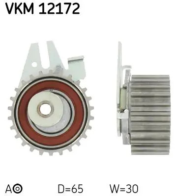 Timing belt tensioner pulley Automatic VKM 12172 SKF for FIAT BRAVO I MAREA