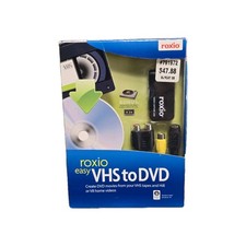 Roxio Easy VHS to DVD for Windows Create DVD Movies from VHS Hi8 V8 New In Box