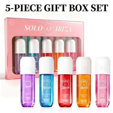 5-Piece Women's Hair  Body Perfume Spray Gift Set 5x3.4 Oz - 5 Long-Lasting S