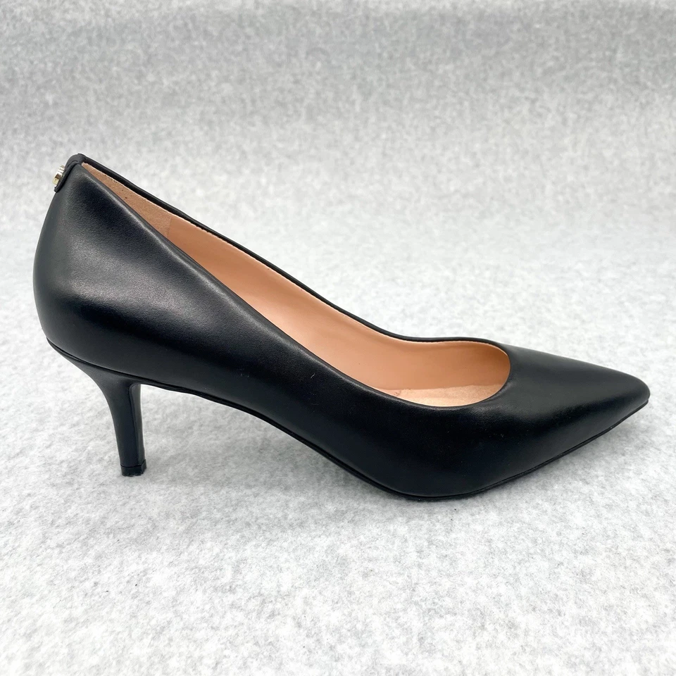 Cole Haan Womens 7B Go To Park Pumps Shoes Black Slip On Stiletto Heel Career - Image 2 of 4
