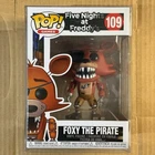 Funko Pop! Foxy The Pirate #109, Five Nights at Freddy's, FNAF, Games
