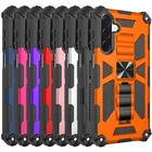 For Samsung Galaxy A17 5G Phone Case Built in Magnetic Kickstand Rugged Cover