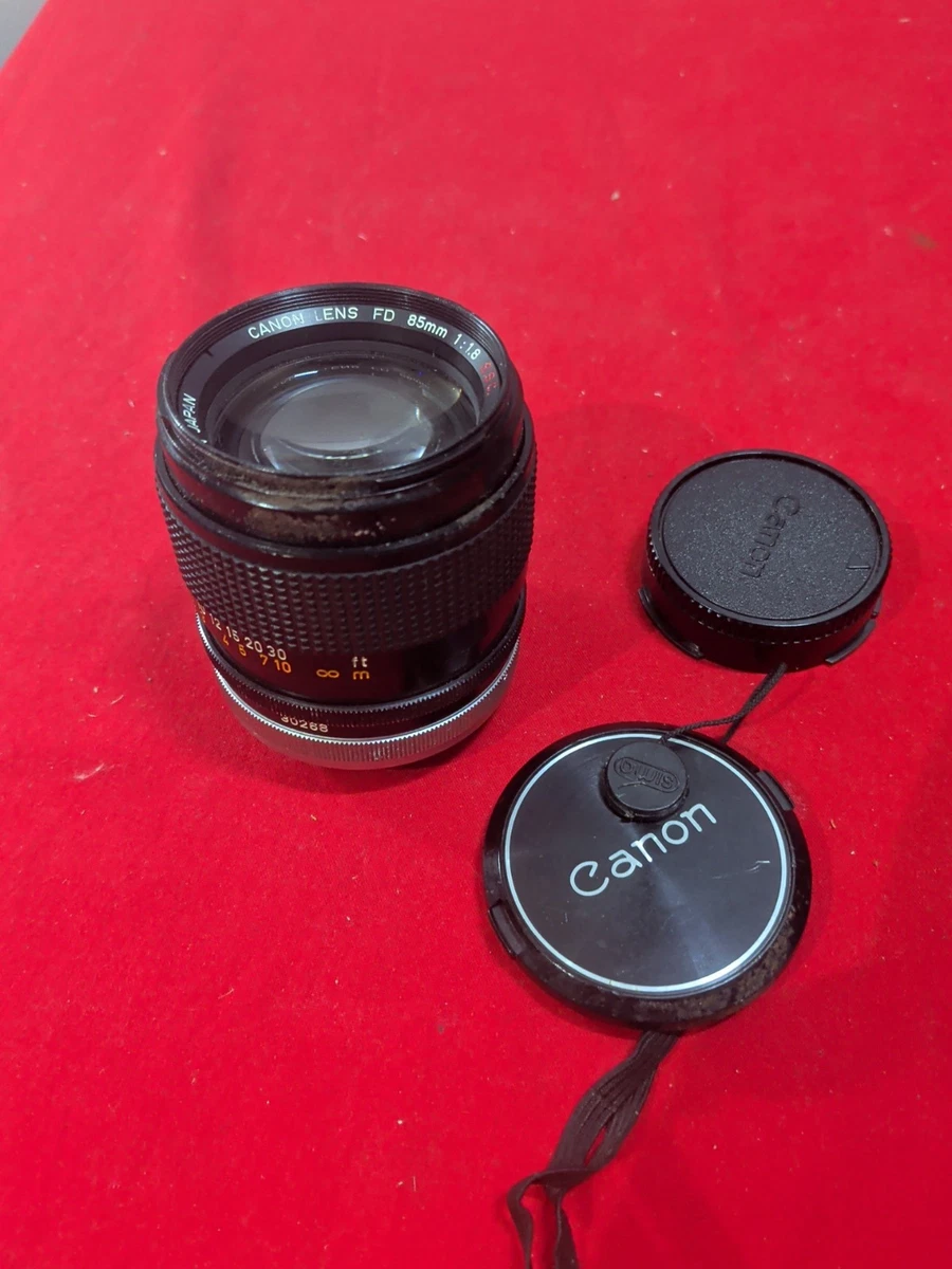 Canon FD f/1.8 Camera Lenses 85mm Focal for sale | eBay