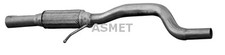ASMET Abgasrohr Hosenrohr vorne für Fiat Seicento/600 187_ 1.1 16.078