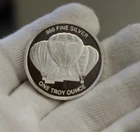 20th Annual Balloon Fiesta 1 oz .999 Silver Round Albuquerque, NM