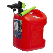 FSCG552 Fuel with Spill Proof Spout with Bonus 5 Gallon Container Red Gas Can