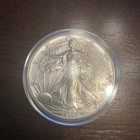 1991 American Silver Eagle 1 Troy oz .999 Fine Silver Genuine Walking Liberty