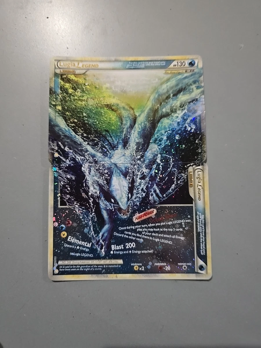 Lugia Pokémon TCG Heartgold & Soulsilver Ultra Rare Individual