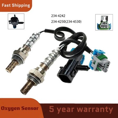 2PCS Oxygen Sensor For 2011-15 Chevrolet Equinox/GMC Terrain 2.4L Up+Downstream