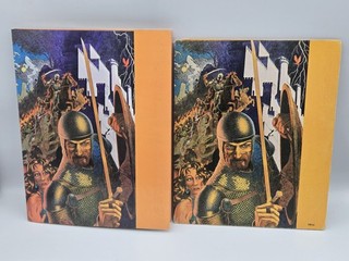 VINTAGE 1979 AD&D 1ST EDITION DUNGEON MASTER'S SCREEN LOT TSR 9024 (2 SCREENS)