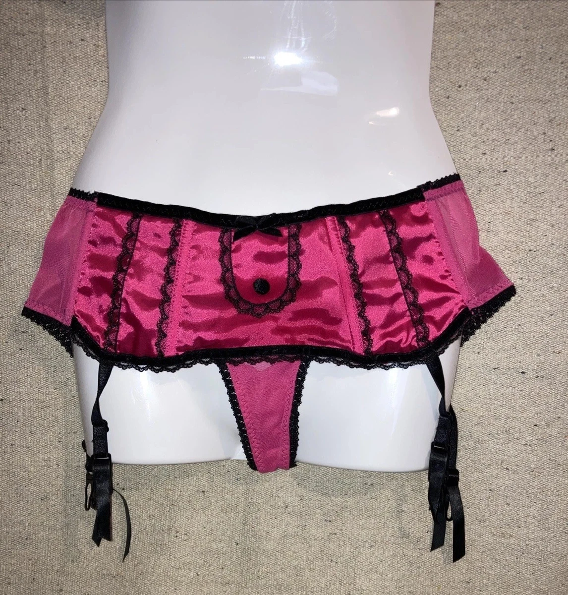 Victoria's Secret Satin Pink Garter Belts for Women for sale | eBay