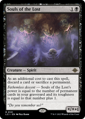Souls of the Lost The Lost Caverns of Ixalan NM Creature Rare MTG CARD  ABUGames